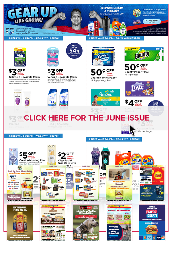 June Savings in your My Home Base Circular